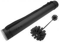 Тубус для стрел Centershot пластиковый с держателем черный - вид 1 миниатюра